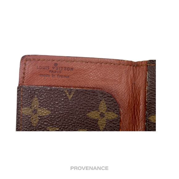 🔴 Louis Vuitton Pocket Organizer Card Wallet  - Monogram Small "f" - Picture 6 of 7